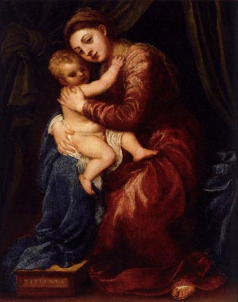 Tiziano: Madonna a gyermekkel